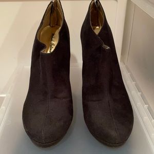 Brand new faux suede booties